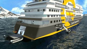 Aislaron un crucero en Ushuaia por la aparición 9 casos positivos de coronavirus a bordo