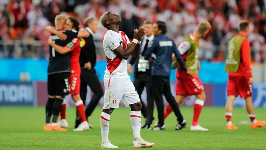 Perú tuvo mala suerte en su regreso al Mundial: estaba para ganarlo, pero Dinamarca se quedó con todo