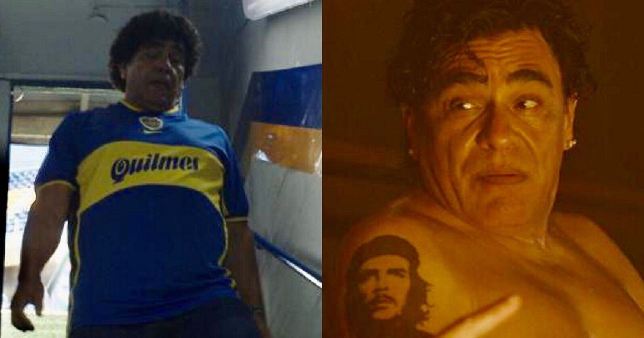 Serie Maradona sueño bendito. Juan Palomino enojado con Pallares