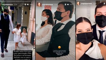 La China Suárez emocionada por el casamiento de su hermano: Toda la felicidad del mundo