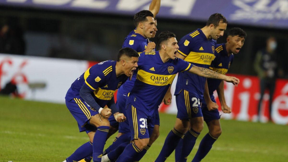 Boca es semifinalista.