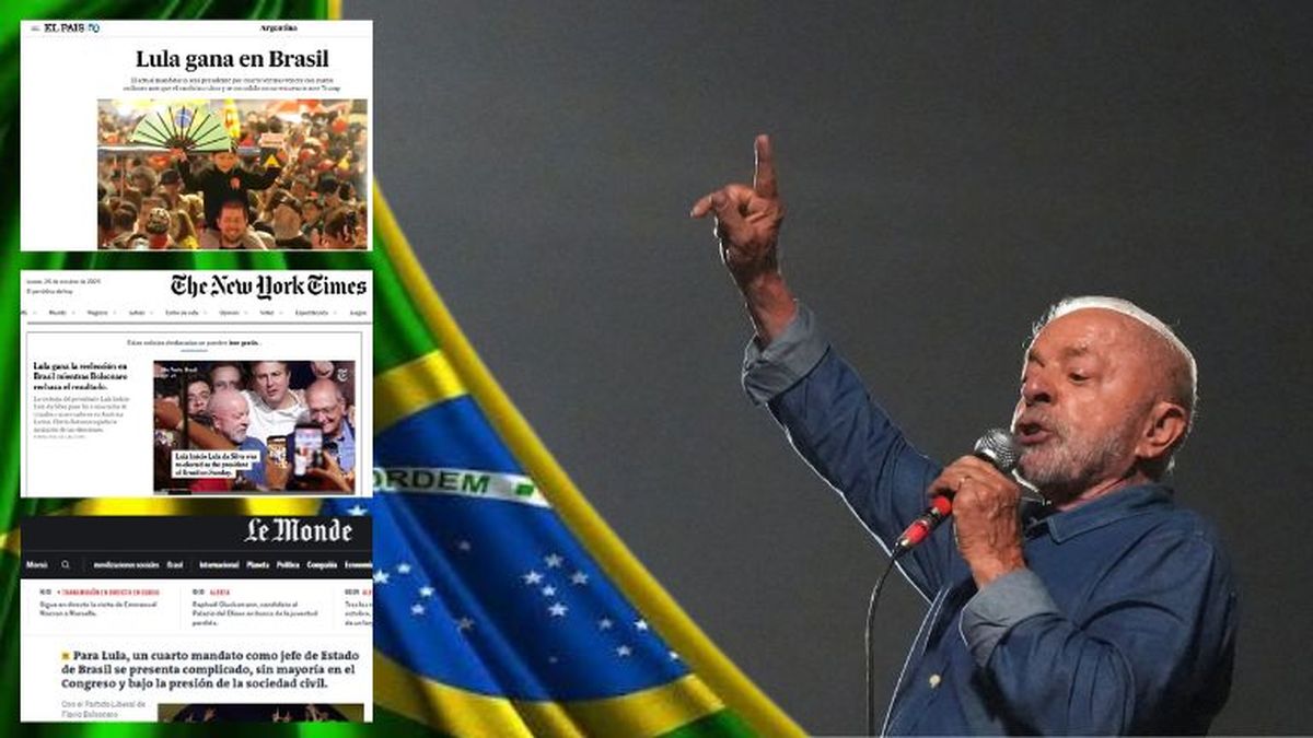 La reacción de la prensa internacional sobre el triunfo de Lula en Brasil.