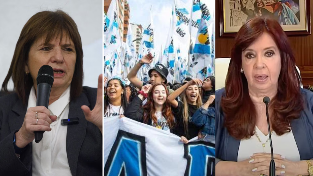 La Cámpora cruzó a Patricia Bullrich tras celebrar un fallo contra Cristina Kirchner (Foto: archivo).
