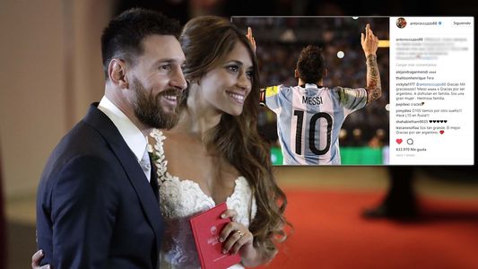 El mensaje de Antonella Roccuzzo a Lionel Messi tras su noche de gloria en Quito