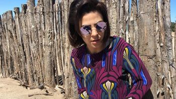 Agustina Cherri mostró su increíble lomazo bajo el sol