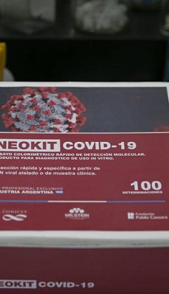 Diferentes test argentinos de diagnóstico rápido fueron distribuidos en hospitales públicos