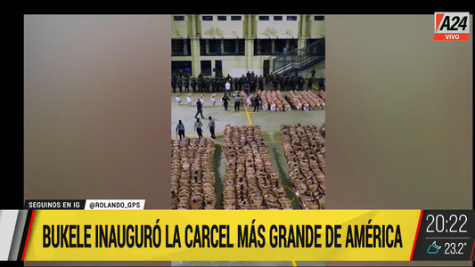 Exclusivo GPS | Así es por dentro la mega cárcel para pandilleros que genera polémica en El Salvador