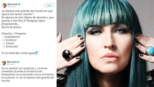 Acusan a Milva de reivindicar el stronismo y ella se defiende: Entienden lo que quieren