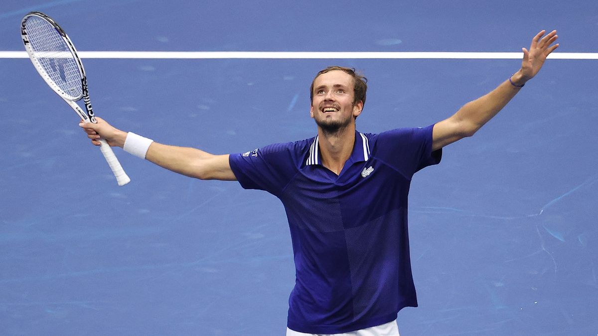 Medvedev campeón del US Open: pasó por arriba a Djokovic.