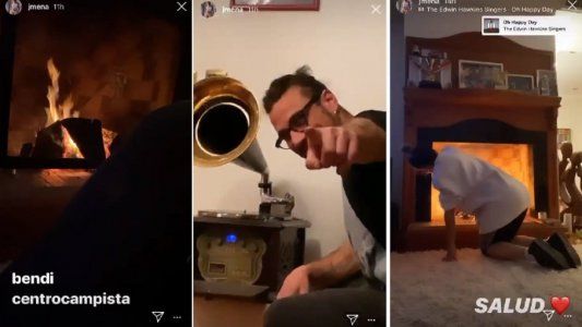 Convivencia: Jimena Barón y Daniel Osvaldo reavivaron la llama