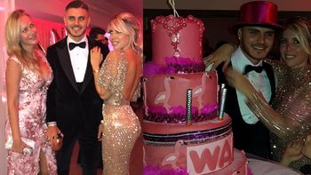 Todas las imágenes del lujoso festejo de cumpleaños de Wanda Nara