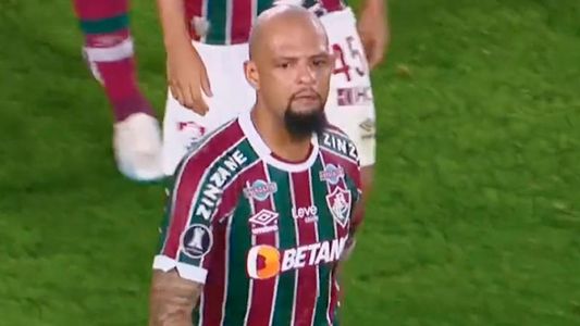 Felipe Melo, contra River: provocativo gesto y una frase desafiante en plena conferencia