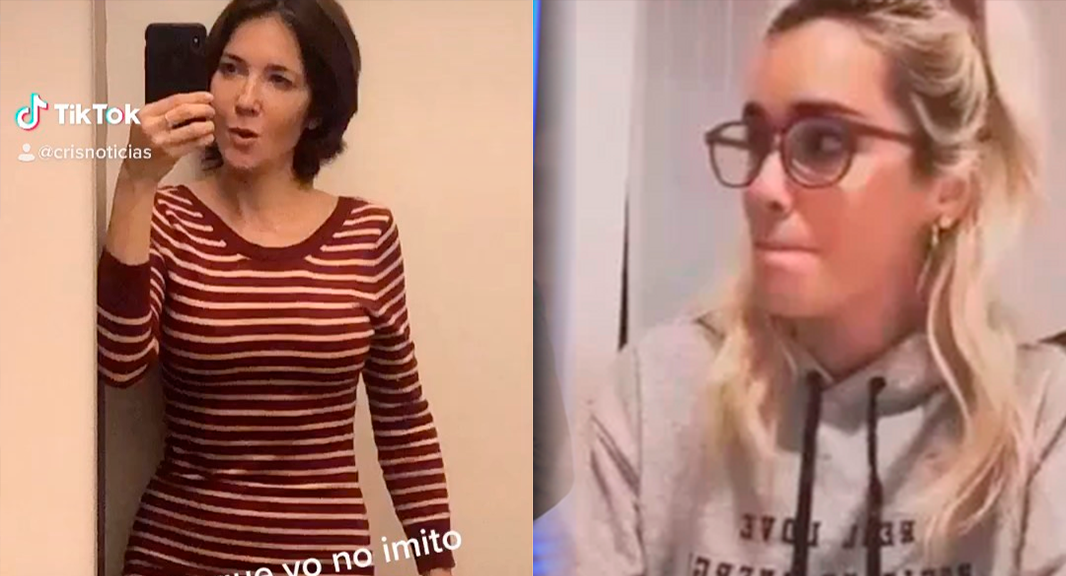 Cristina Pérez le devolvió la gentileza a Lali Espósito y la imitó en un TikTok