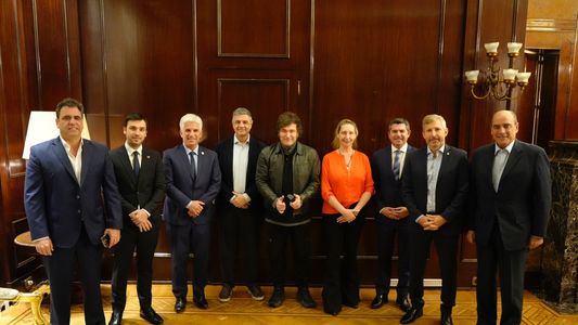 Milei reunió a los gobernadores del PRO y les pidió apoyo para sancionar el Presupuesto 2025 antes de fin de año