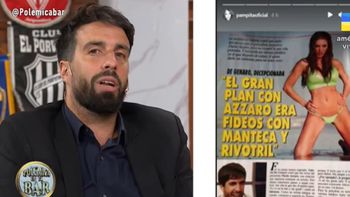 Flavio Azzaro le respondió a Pampita tras su picante historia