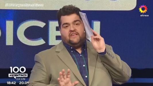 El incómodo momento de Darío Barassi con un participante de su programa