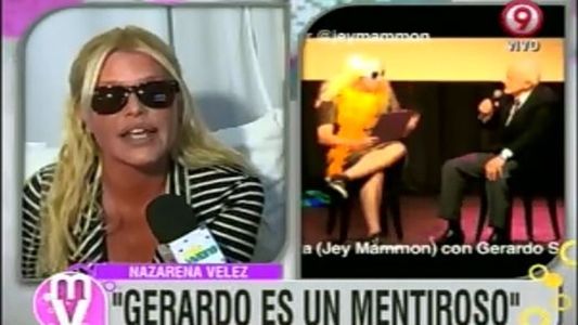 Nazarena Vélez: “Gerardo Sofovich es un mentiroso”