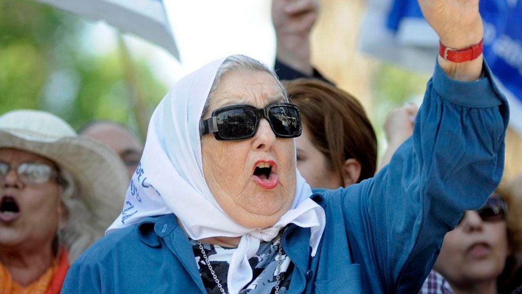 Hebe de Bonafini cuestionó a Alberto Fernández por sentarse con empresarios que explotan trabajadores y los que saquearon al país