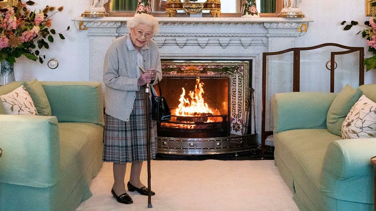 La última foto oficial de la reina Isabel II