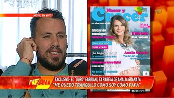 Ogro Fabbiani: Nunca estuve enamorado de Amalia