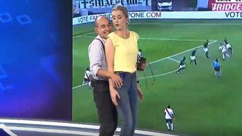 Qué dijo Mariela Fernández sobre la apoyadita de Elio Rossi en un vivo de C5N