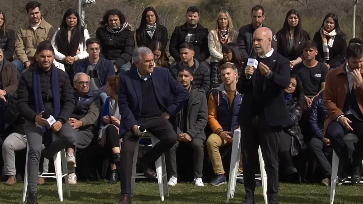 A días de las PASO, Rodríguez Larreta presenta sus propuestas junto a gobernadores electos de JxC (editado)