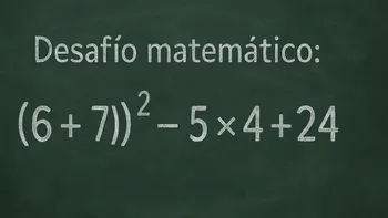 Desafío matemático: casi nadie lo resuelve antes de los 10 segundos