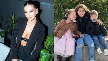 el video de la china suarez ensenandole a sus hijas lo que mejor le sale