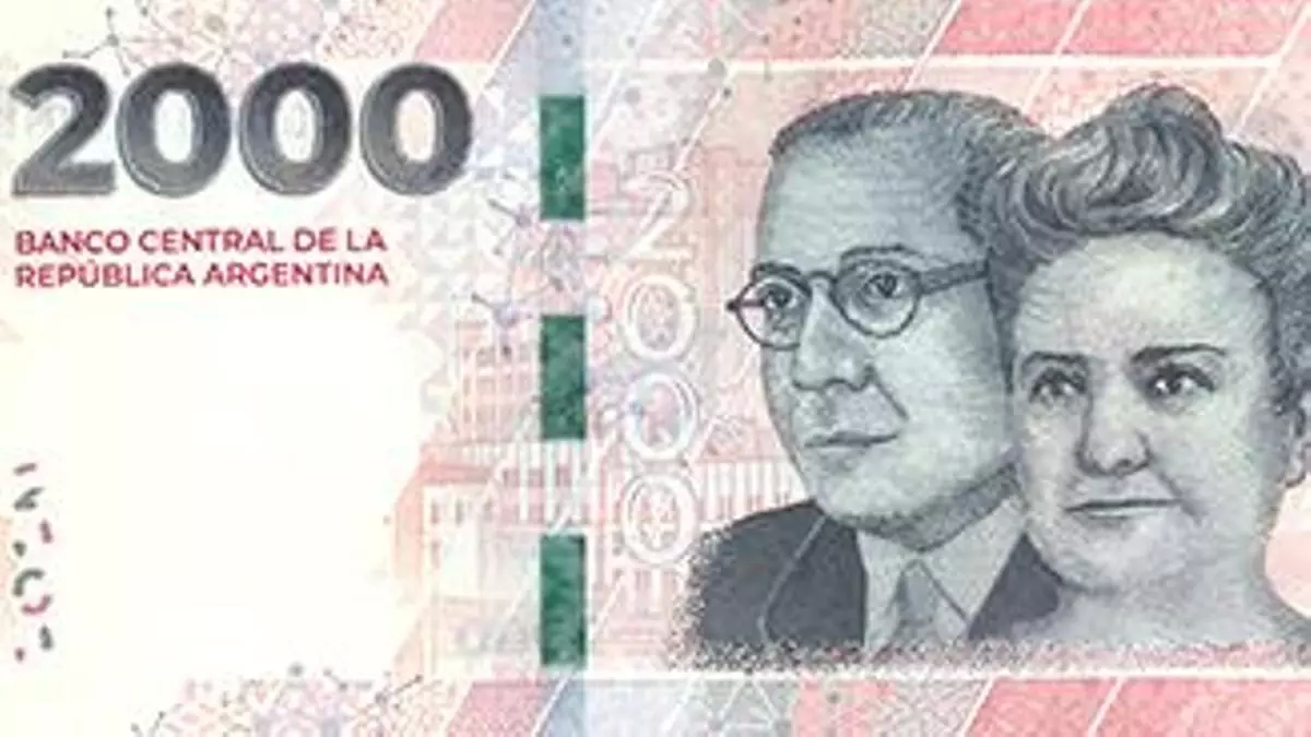 Ya circula el nuevo billete de 2000 pesos: ¿Cómo distinguir ...