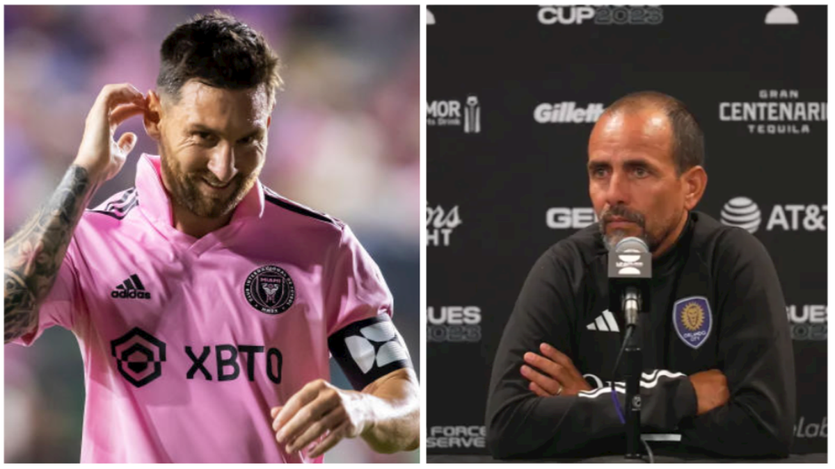 El DT de Orlando City apuntó contra Lionel Messi con una durísima frase tras el clásico