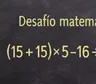 Desafío matemático: ¿podés resolverlo en menos de 10 segundos?
