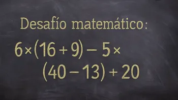 La regla esencial para resolver este desafío matemático es conocido como PEMDAS (por sus siglas en inglés) o jerarquía de operaciones.