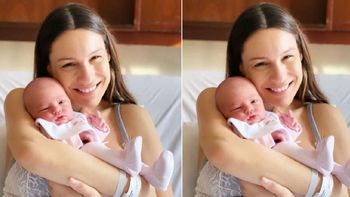 Emotiva foto de uno de los hijos de Pampita con Ana