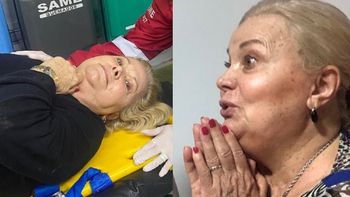Las fotos del tremendo accidente de Marta González: El SAME me rescató