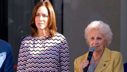 Vidal, en un acto junto a Carlotto:La memoria no tiene banderías políticas