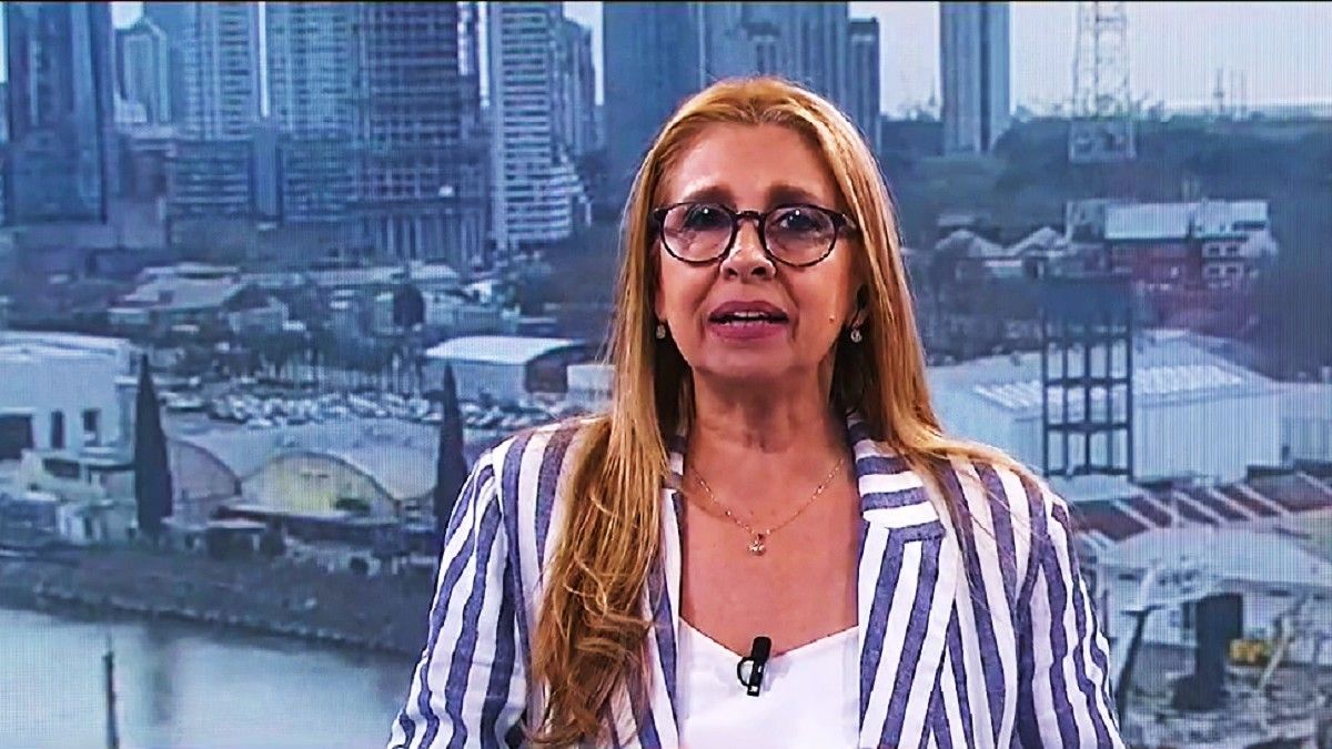 Clara Salguero. Foto: captura de Tv. 