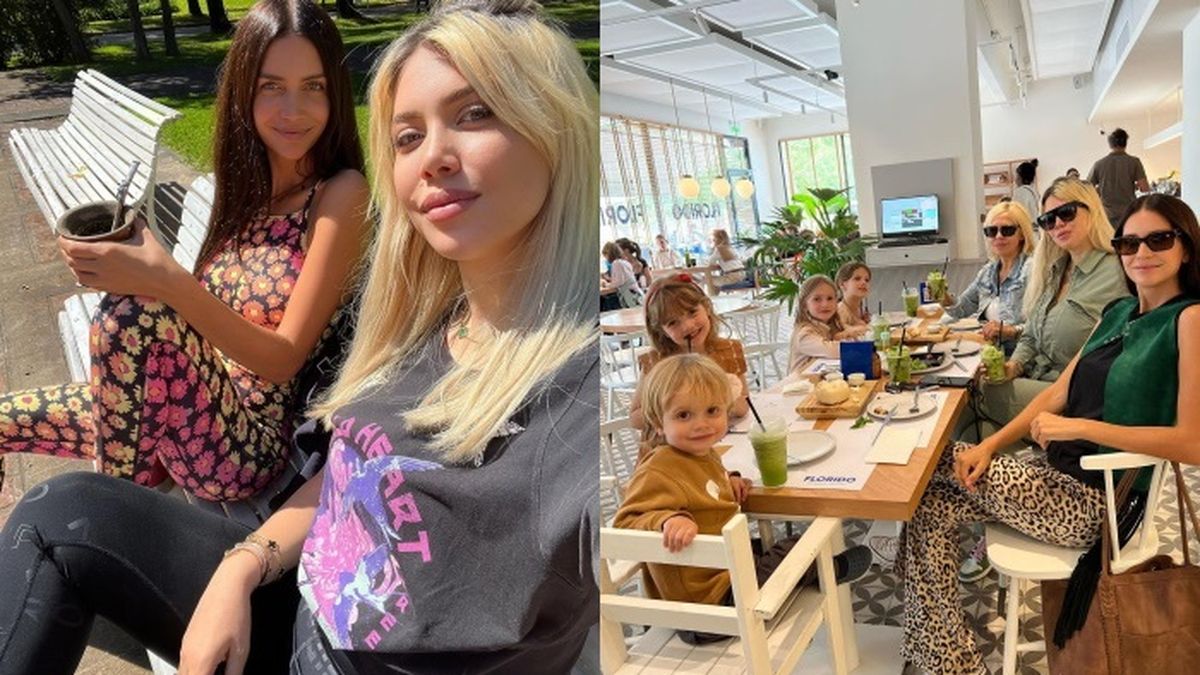 En su &uacute;ltimo viaja a Buenos Aires, Wanda Nara pas&oacute; mucho tiempo con su hermana Zaira Nara y su mam&aacute; Nora Colosimo.&nbsp;