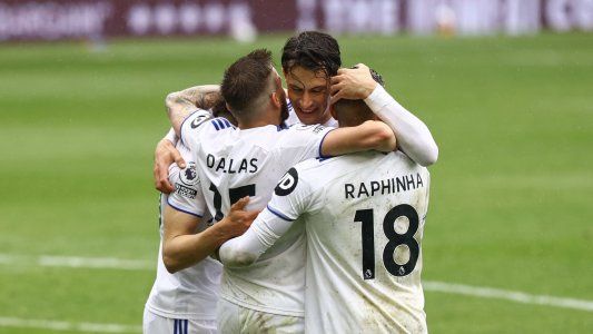 Triunfazo de Leeds: le ganó 3-1 a Tottenham y sueña con las copas europeas