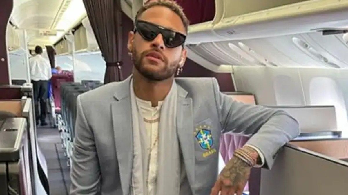 Neymar está confiado para el Mundial de Qatar 2022.  