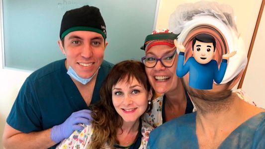 ¿Qué panelista de televisión se hizo un trasplante de cabello?