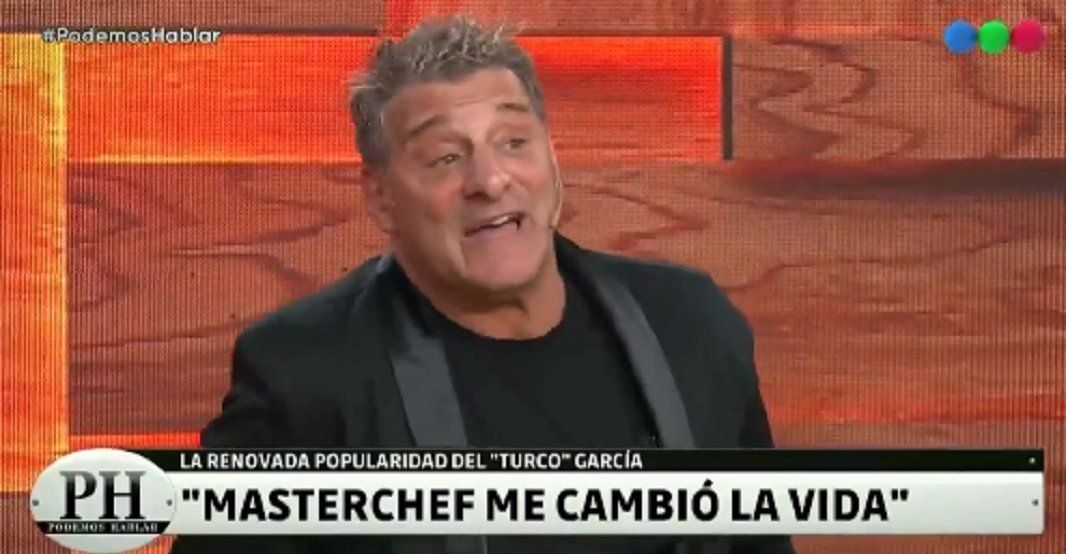 La fuerte confesión del Turco García: Tomé droga del pecho de mi papá cuando murió