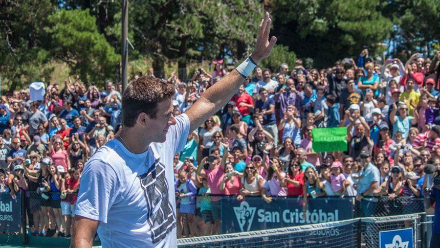 Del Potro vuelve a jugar esta noche luego de cuatro meses de inactividad