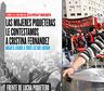 Las mujeres piqueteras repudian el monopolio de Cristina Kirchner con una olla popular en el Obelisco