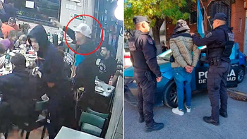 Detuvieron a uno de los sospechosos por el robo piraña en una pizzería de Almagro