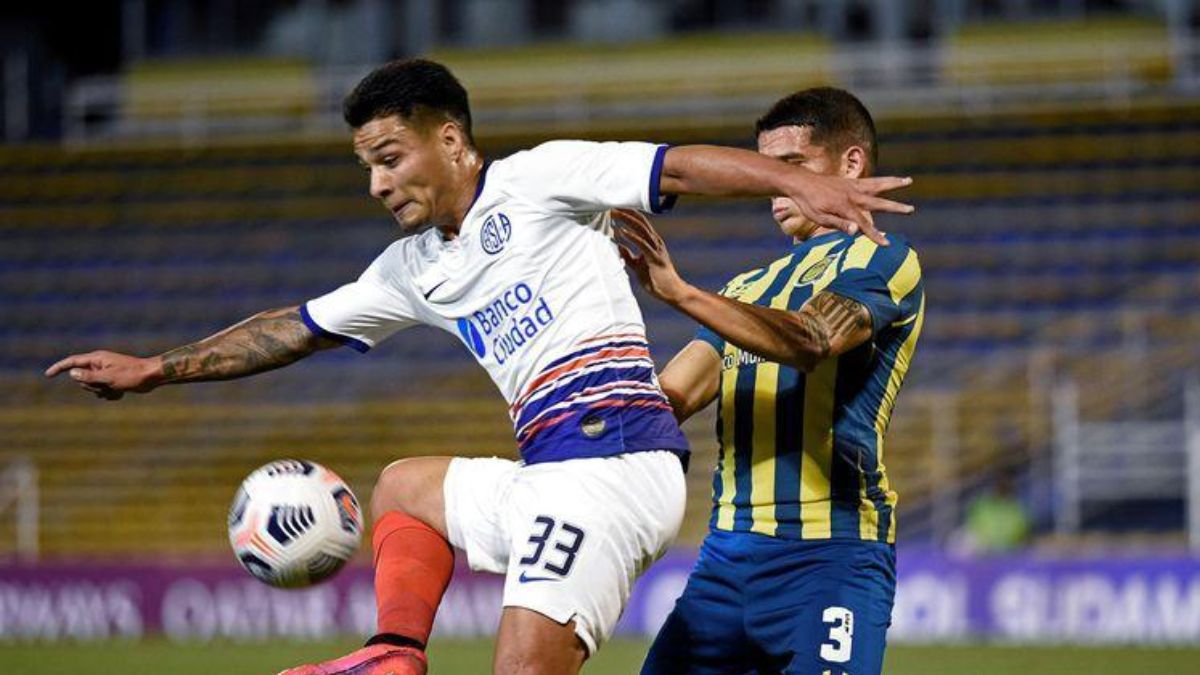 San Lorenzo tuvo un buen segundo tiempo.
