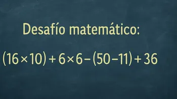 Desafío matemático: muchos intentan resolverlo y pocos lo logran