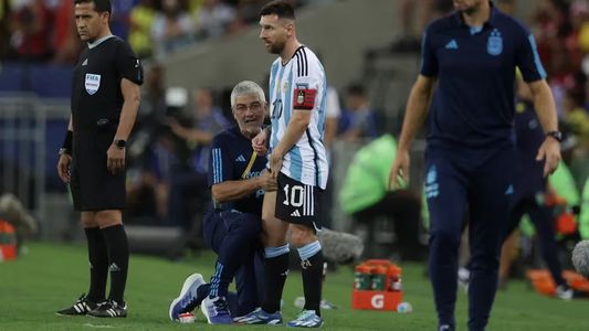 Preocupación por Messi: fue atendido por los médicos y encendió las alarmas