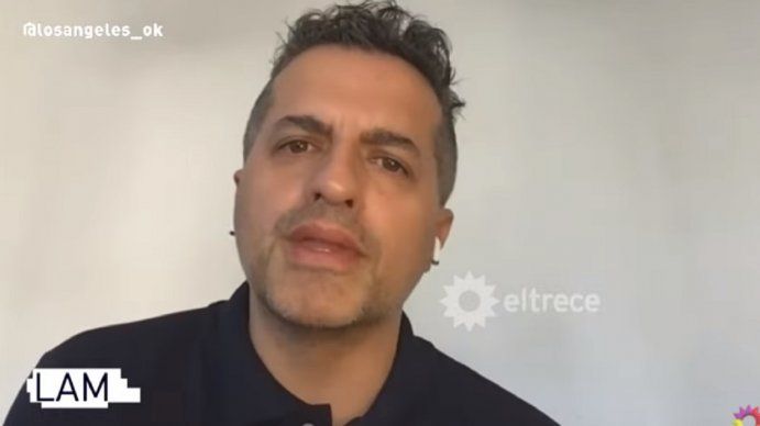 Ángel de Brito salió al aire vía zoom: Hay que tragarse los 14 días
