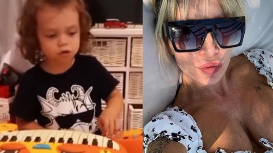 Florencia Peña tiene su propio Dj en pañales: Toca en vivo