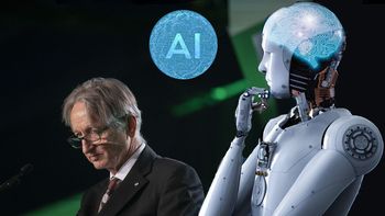 El padrino de la Inteligencia Artificial advierte sobre el peligro para la especie humana. (Foto: A24.com)